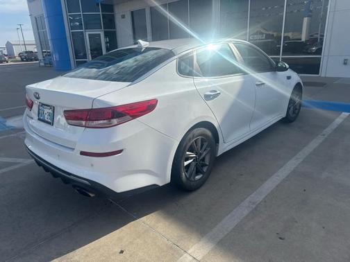 Snow White Pearl 2020 Kia Optima LX