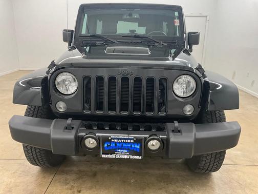 Black Clearcoat 2015 Jeep Wrangler Unlimited Altitude
