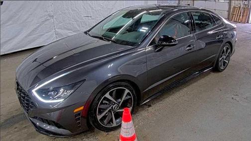 Portofino Gray 2022 Hyundai SONATA SEL Plus