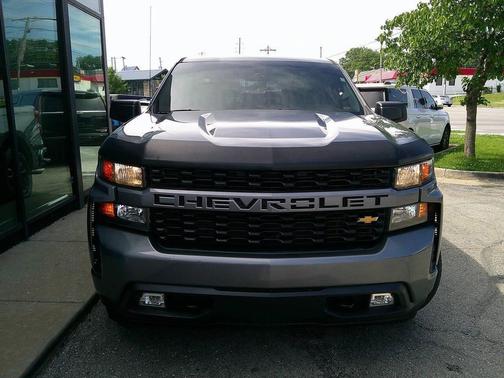 Satin Steel Metallic 2019 Chevrolet Silverado 1500 Custom