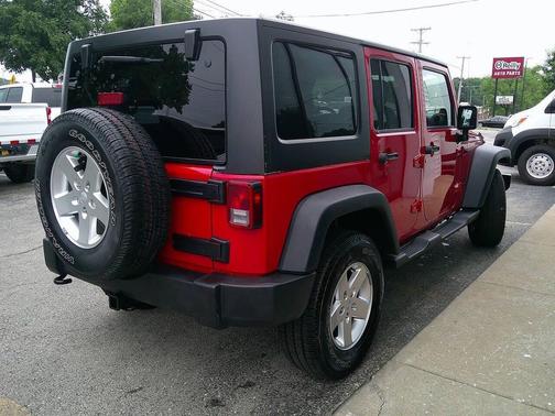 Flame Red Clearcoat 2014 Jeep Wrangler Unlimited Sport