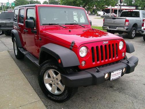 Flame Red Clearcoat 2014 Jeep Wrangler Unlimited Sport