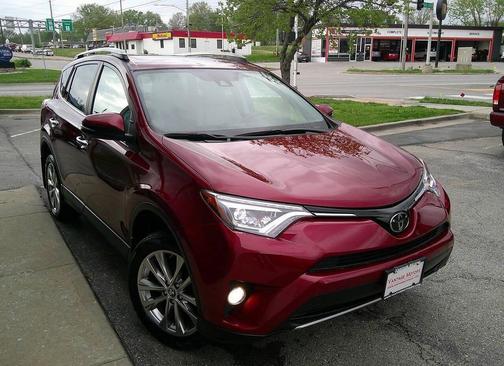 Ruby Flare Pearl 2018 Toyota RAV4 Limited