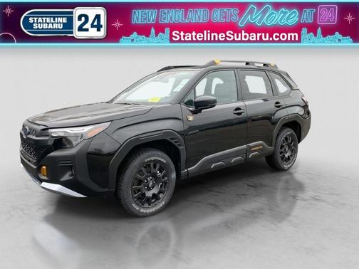 Crystal Black Silica 2026 Subaru Forester Wilderness