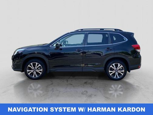 Crystal Black Silica 2023 Subaru Forester Limited
