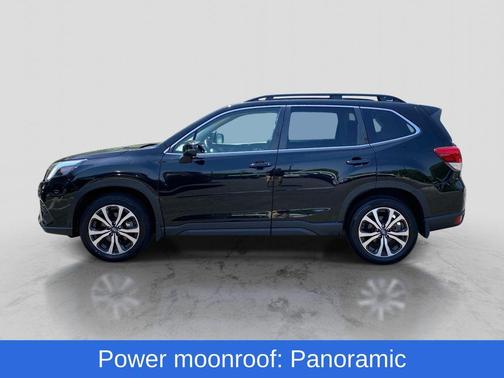 Crystal Black Silica 2023 Subaru Forester Limited