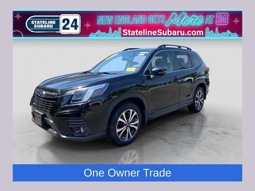 Crystal Black Silica 2023 Subaru Forester Limited