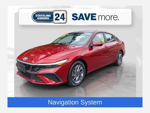 Red 2024 Hyundai ELANTRA SEL