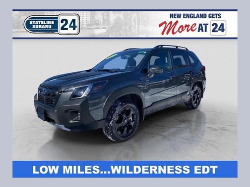Gray Metallic 2025 Subaru Forester Wilderness