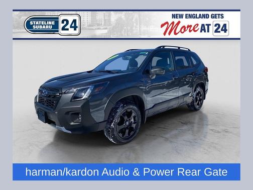 Gray Metallic 2025 Subaru Forester Wilderness