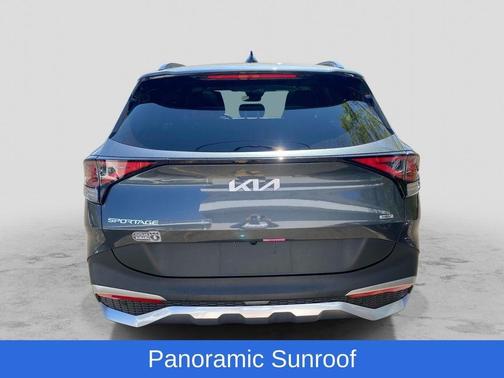 Gray 2024 Kia Sportage Hybrid EX