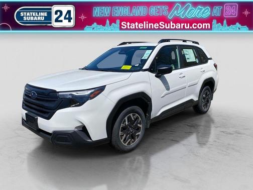 Crystal White Pearl 2026 Subaru Forester