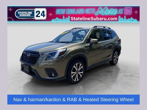 Autumn Green Metallic 2023 Subaru Forester Limited