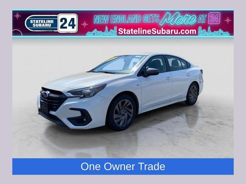 Crystal White Pearl 2024 Subaru Legacy Sport