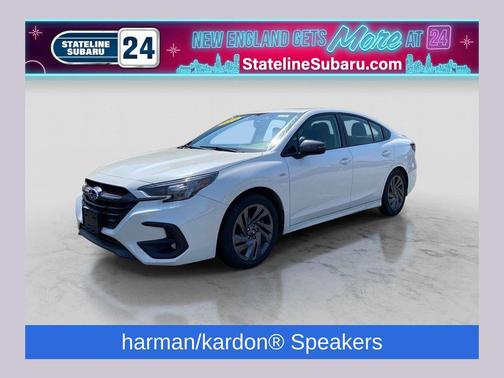 Crystal White Pearl 2024 Subaru Legacy Sport
