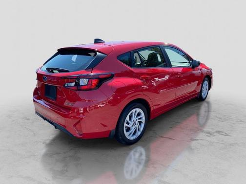 Pure Red 2025 Subaru Impreza Base