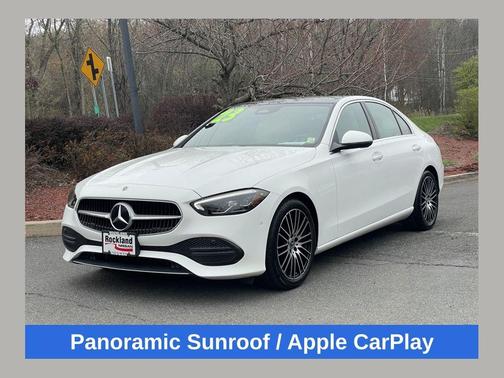 Polar White 2023 Mercedes-Benz C-Class C 300 4MATIC