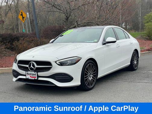 Polar White 2023 Mercedes-Benz C-Class C 300 4MATIC