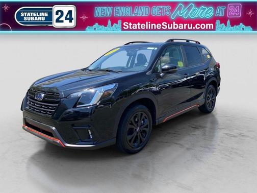 Crystal Black Silica 2023 Subaru Forester Sport