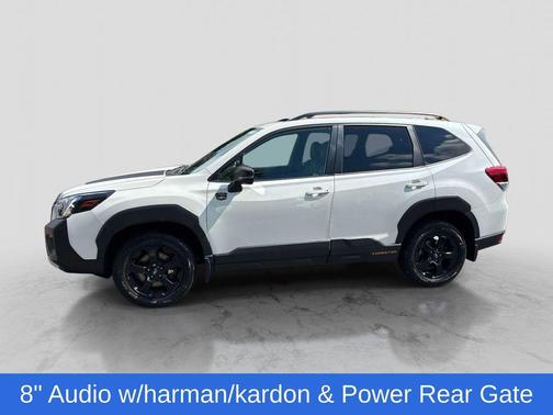 Crystal White Pearl 2023 Subaru Forester Wilderness