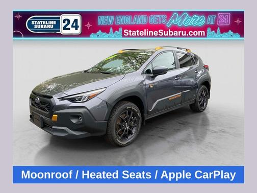 Gray Metallic 2025 Subaru Crosstrek Wilderness