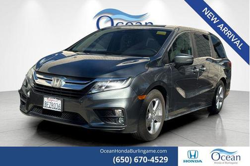 Forest Mist Metallic 2019 Honda Odyssey EX-L