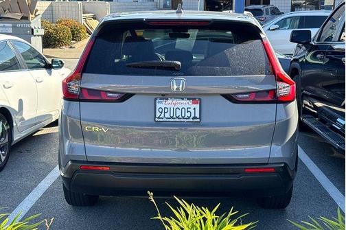 Urban Gray Pearl 2025 Honda CR-V EX-L AWD