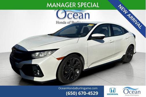 White 2017 Honda Civic Sport