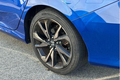 Aegean Blue Metallic 2020 Honda Civic Sport