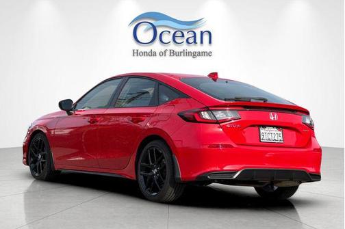 Rallye Red 2025 Honda Civic Sport