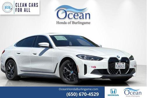 Alpine White 2024 BMW i4 Gran Coupe xDrive40