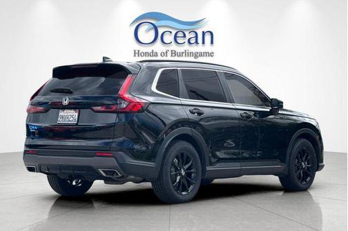 Crystal Black Pearl 2025 Honda CR-V Hybrid Sport FWD