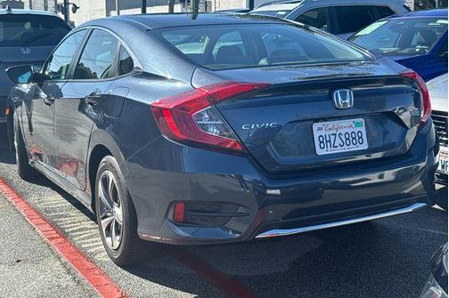 Cosmic Blue 2019 Honda Civic LX