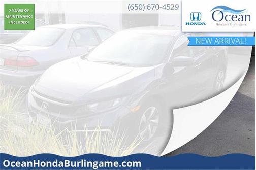 Cosmic Blue 2019 Honda Civic LX
