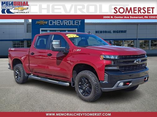 Cajun Red Tintcoat 2020 Chevrolet Silverado 1500 4WD Crew Cab 147" LT Trail Boss