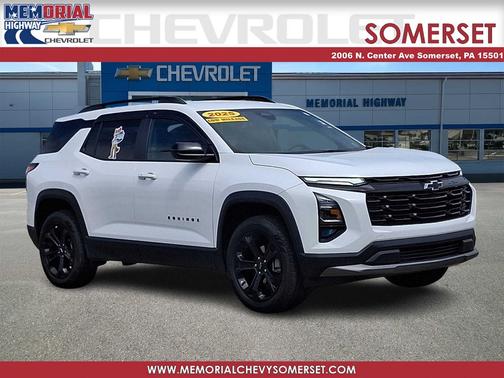 Summit White 2025 Chevrolet Equinox AWD 4dr LT w/2LT