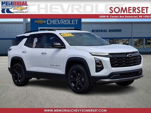 Summit White 2025 Chevrolet Equinox 1LT