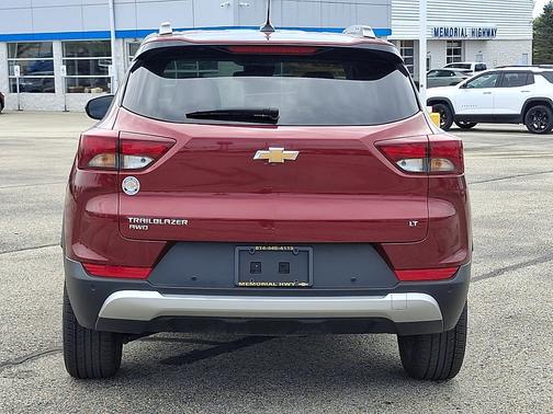 Crimson Metallic 2024 Chevrolet Trailblazer AWD 4dr LT