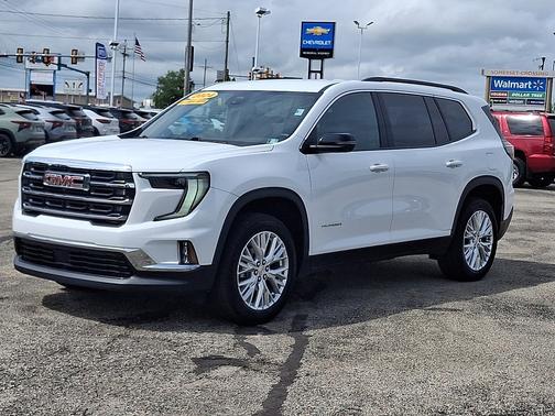 Summit White 2024 GMC Acadia AWD 4dr Elevation
