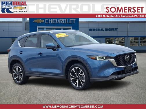 Eternal Blue Mica 2023 Mazda CX-5 2.5 S Premium Package AWD