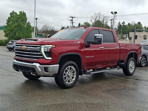 Radiant Red Tintcoat 2025 Chevrolet Silverado 2500 4WD Crew Cab 159" LTZ