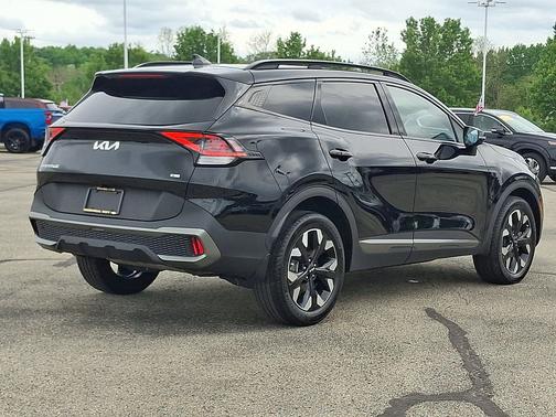 Ebony Black 2023 Kia Sportage X-Line AWD