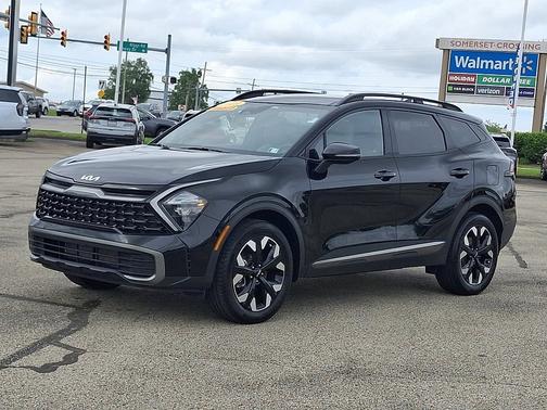 Ebony Black 2023 Kia Sportage X-Line AWD