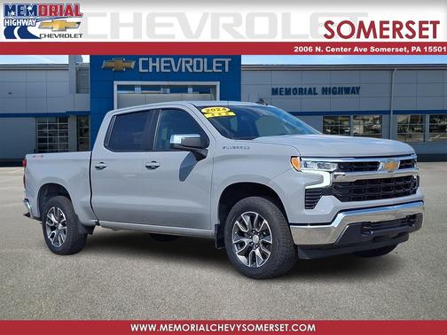 Dark Ash Metallic 2024 Chevrolet Silverado 1500 4WD Crew Cab 147" LT w/2FL