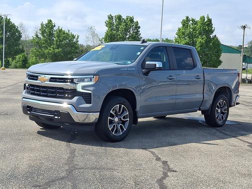 Dark Ash Metallic 2024 Chevrolet Silverado 1500 4WD Crew Cab 147" LT w/2FL