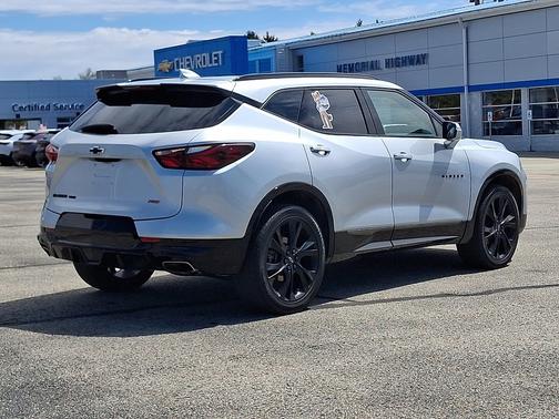 Silver Ice Metallic 2021 Chevrolet Blazer AWD 4dr RS