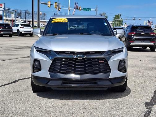 Silver Ice Metallic 2021 Chevrolet Blazer AWD 4dr RS
