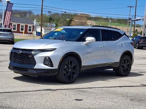 Silver Ice Metallic 2021 Chevrolet Blazer AWD 4dr RS