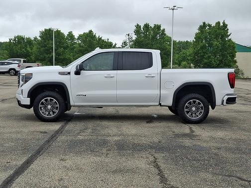 Summit White 2025 GMC Sierra 1500 4WD Crew Cab 147" AT4