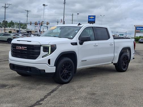 Summit White 2022 GMC Sierra 1500 4WD Crew Cab 147" Elevation w/3VL